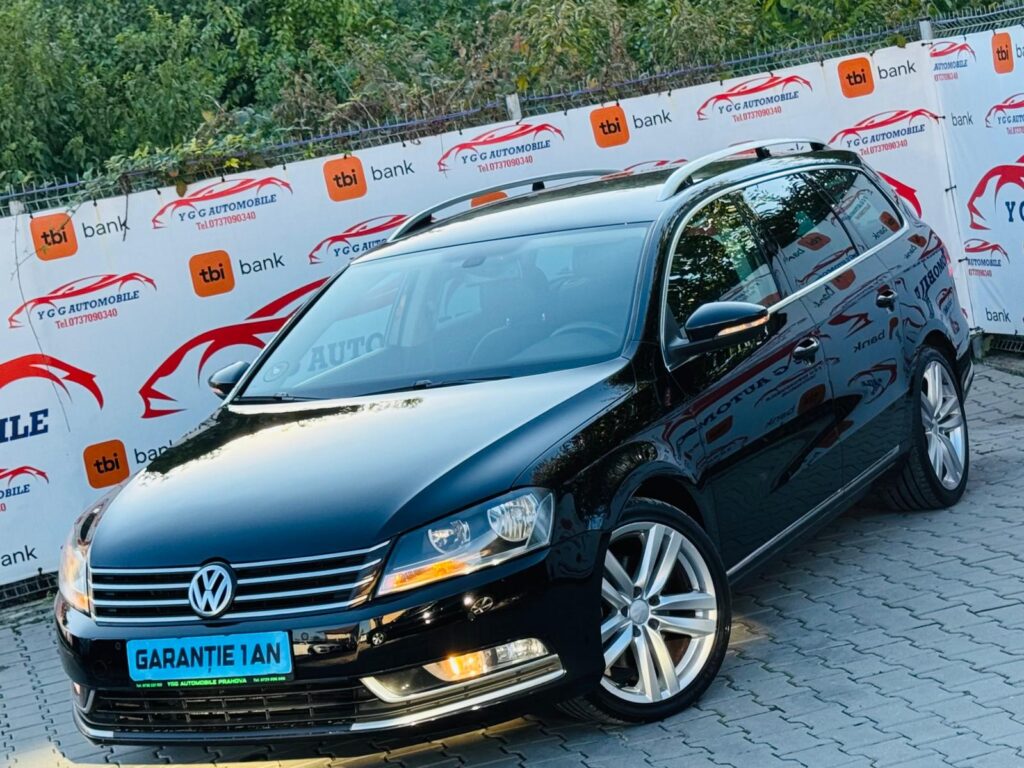 Volkswagen Passat B7 / 2.0 Benzina 211 Cp / Fab.- 08.2011 / Euro 5 / Posibilitate Rate / BuyBack / Garantie 1 AN