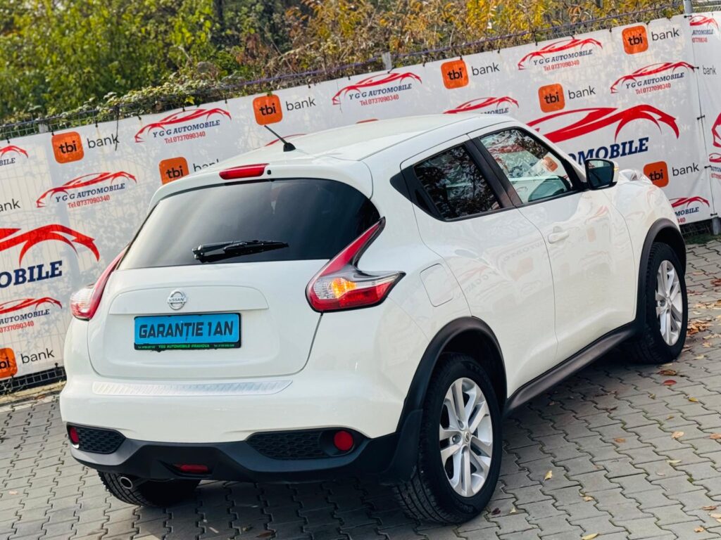 NISSAN JUKE ALB PERLAT /FAB 01/2015/ 1.2 BENZINA 116 CP/ EURO 5/Posibilitate Rate/GARANTIE 1 AN