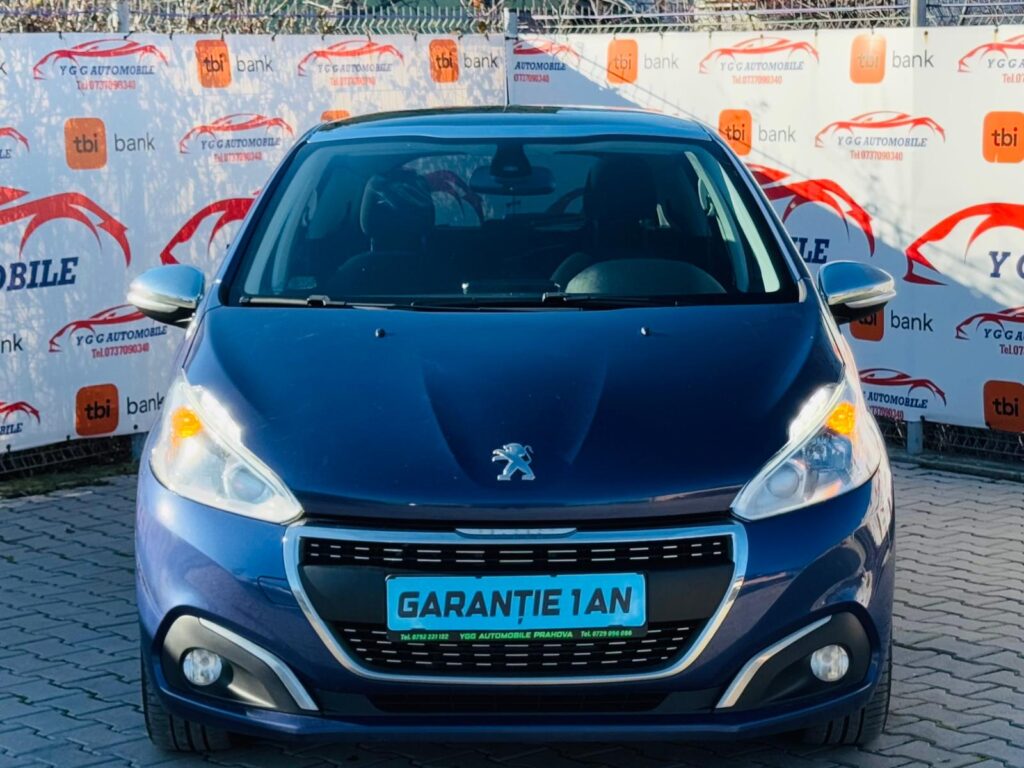 Peugeot 208 BlueHdi/1.6 Diesel 100 cp / Fab09.2017/ Euro 6 / Posibilitate Rate Cu Buletinul/GARANTIE 1 AN