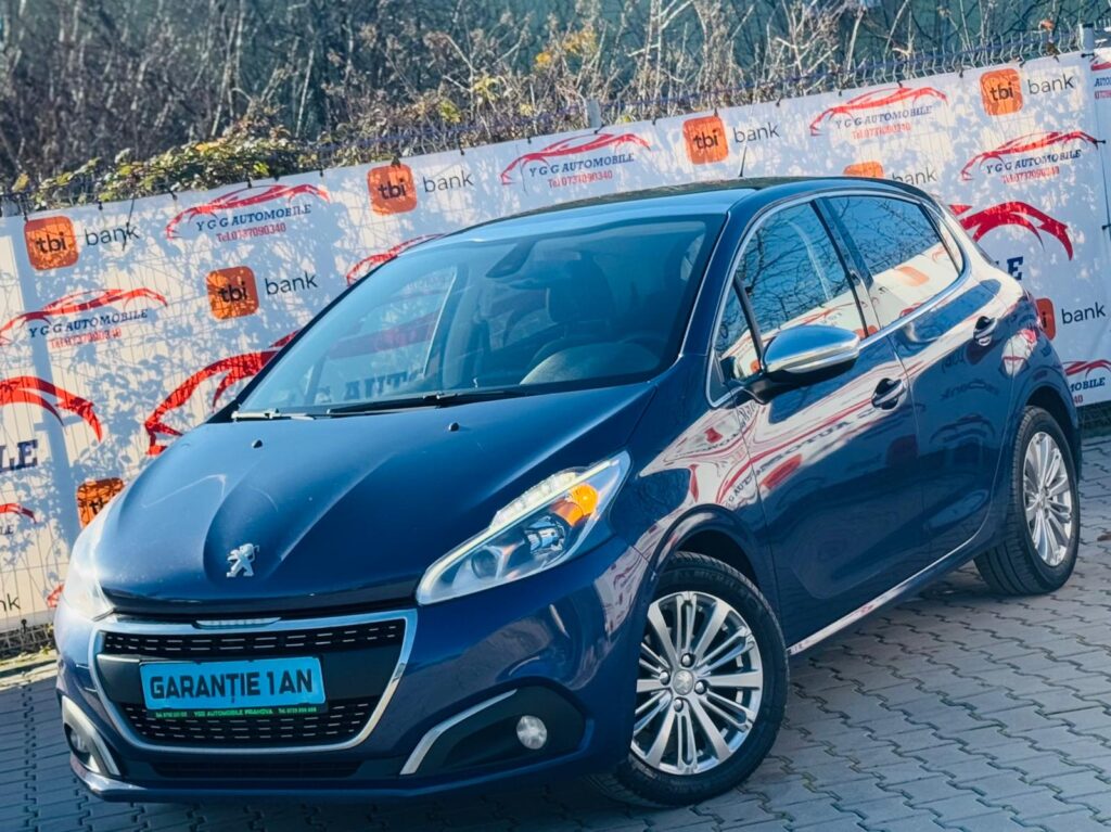 Peugeot 208 BlueHdi/1.6 Diesel 100 cp / Fab09.2017/ Euro 6 / Posibilitate Rate Cu Buletinul/GARANTIE 1 AN