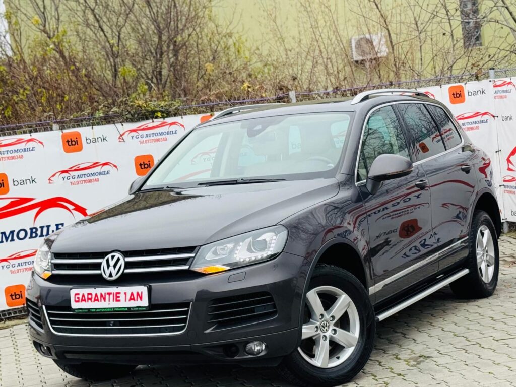 Volkswagen Touareg  4x4 / Fab.- 03.2012 / 3.0 Diesel 245 Cp / Euro 5 / Posibilitate Rate / BuyBack / Garantie 1 AN