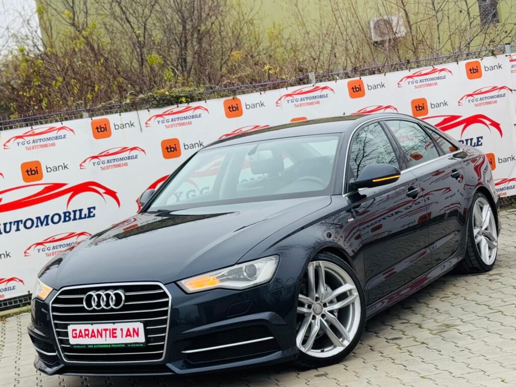 Audi A6 S'Line /BiXenon/LED/Fab 07.2015 /2.0TDI 190cp/Euro6/Posibilitate Rate/GARANTIE 1 AN