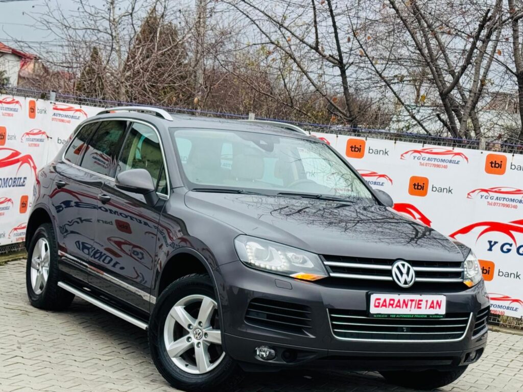 Volkswagen Touareg  4x4 / Fab.- 03.2012 / 3.0 Diesel 245 Cp / Euro 5 / Posibilitate Rate / BuyBack / Garantie 1 AN