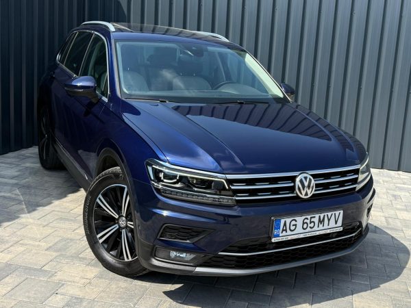 VOLKSWAGEN TIGUAN  / 2.0 DIESEL 150CP / 2018 / EURO 6 / INMATRICULAT / Posibilitate Rate / BuyBack / Garantie 1 AN