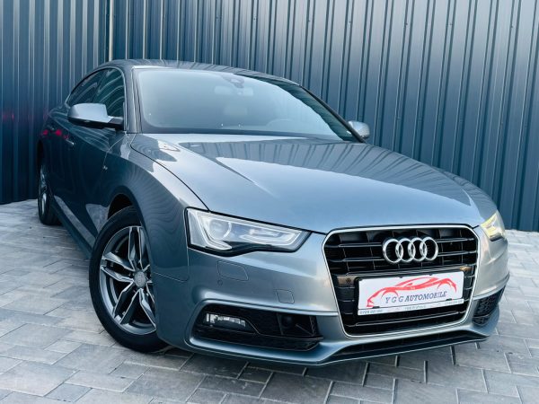 AUDI A5 S-LINE / 2.0 DIESEL 190CP / FAB 07.2015 / EURO 6 / Posibilitate Rate / BuyBack / GARANTIE 1 AN